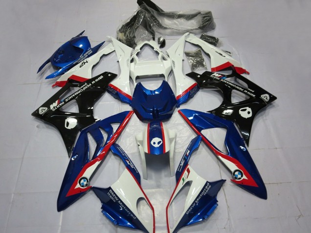 2009-2014 BMW S1000RR Bike Fairings - White Red Blue Glossy Black UK Manufacturers