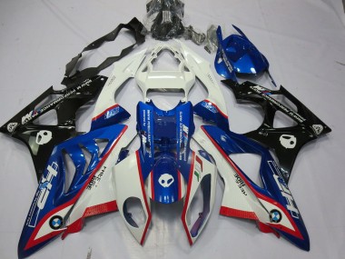 2009-2014 BMW S1000RR Motorcycle Fairing - White Red Blue Glossy Black HP UK Manufacturers