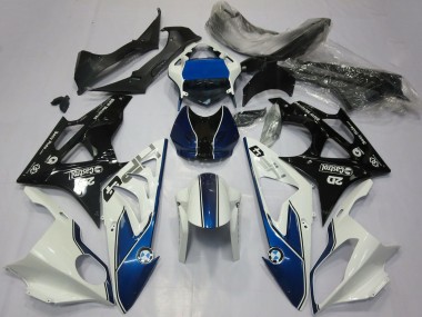 2017-2018 BMW S1000RR Motorcycle Fairings - White Blue Glossy Black UK Manufacturers