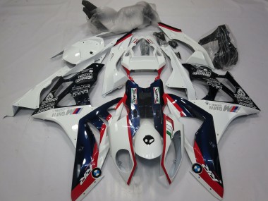 2015-2016 BMW S1000RR Motorcycle Fairings - White Red Blue Glossy Black UK Manufacturers