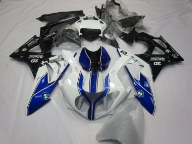 2015-2016 BMW S1000RR Motorcycle Fairings - White Blue Glossy Black UK Manufacturers