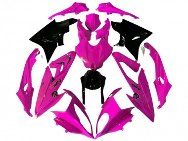 2009-2014 BMW S1000RR Motorcycle Fairings - Pink Glossy Black HP UK Manufacturers