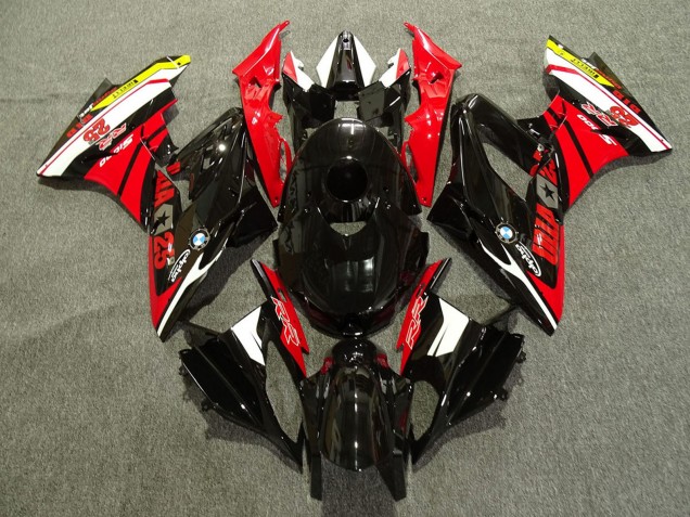 2015-2016 BMW S1000RR Motorcycle Fairings - White Red Yellow Glossy Black UK Manufacturers