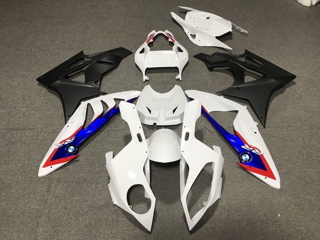 2009-2014 BMW S1000RR Motorcycle Fairings - White Red Blue Matte Black UK Manufacturers