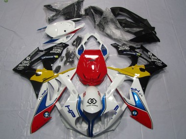 2009-2014 BMW S1000RR Motorcycle Fairings - White Yellow Red Black Blue HP UK Manufacturers