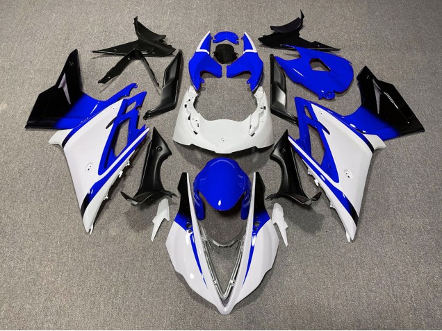 2013-2016 Triumph Daytona 675 Motorcycle Fairings - White Blue Glossy Black UK Manufacturers