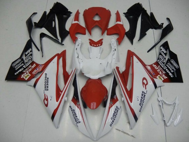 2013-2016 Triumph Daytona 675 Motorcycle Fairing - White Red Glossy Black UK Manufacturers
