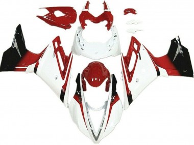 2013-2016 Triumph Daytona 675 Motorcycle Fairings - White Red Glossy Black UK Manufacturers