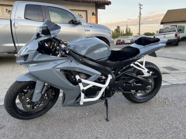 2006-2007 Suzuki GSXR 600 / GSXR 750 Motorcycle Fairing Kits - Nardo Grey UK Manufacturers