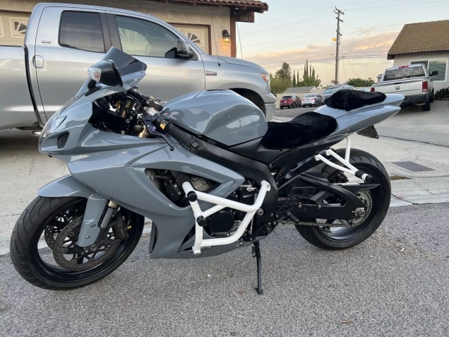 2006-2007 Suzuki GSXR 600 / GSXR 750 Motorcycle Fairing Kits - Nardo Grey UK Manufacturers