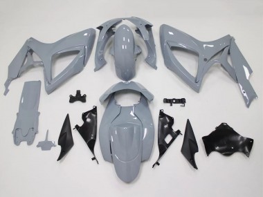 2006-2007 Suzuki GSXR 600 / GSXR 750 Motorcycle Fairing Kits - Nardo Grey UK Manufacturers
