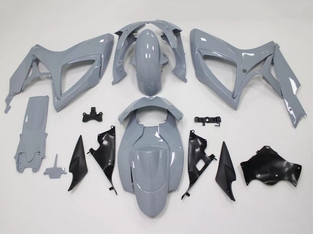 2006-2007 Suzuki GSXR 600 / GSXR 750 Motorcycle Fairing Kits - Nardo Grey UK Manufacturers