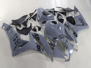 2007-2008 Honda CBR600RR Motorcycle Fairings - Nardo Grey Black Repsol UK Manufacturers