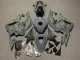 2009-2012 Honda CBR600RR Motorcycle Fairings - Dark Nardo Grey Yellow UK Manufacturers