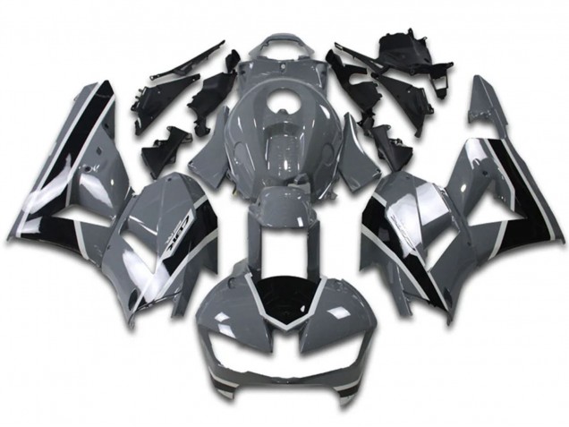 2013-2023 Honda CBR600RR Motorcycle Fairings - Nardo Grey Glossy Black UK Manufacturers