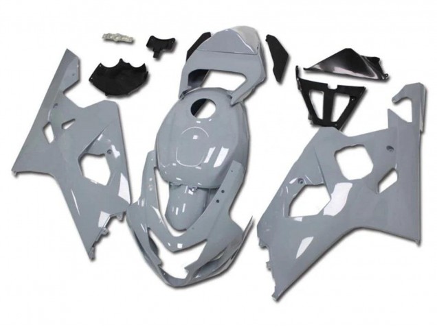2004-2005 Suzuki GSXR 600 / GSXR 750 Motorcycle Fairings - Nardo Grey UK Manufacturers