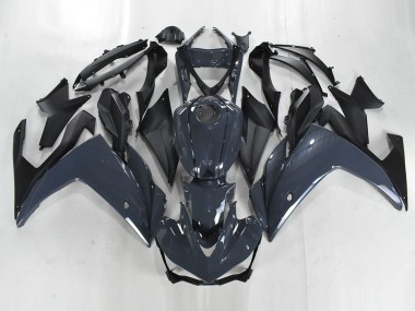 2015-2018 Yamaha YZF R3/R25 Motorcycle Fairings - Dark Grey Matte Black UK Manufacturers