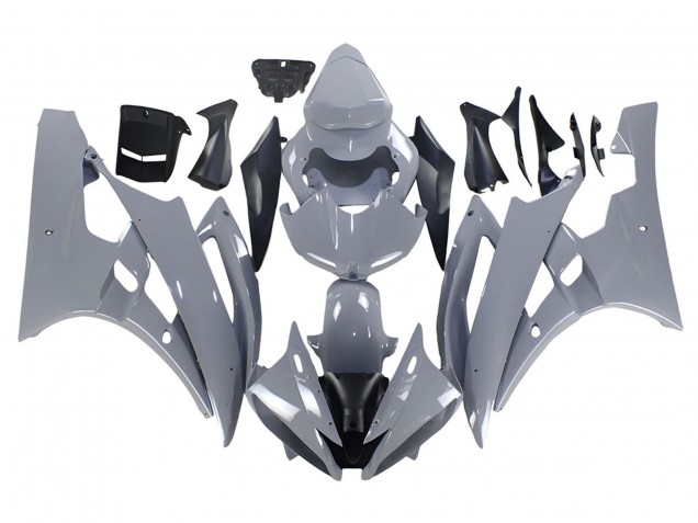 2006-2007 Yamaha YZF 600 R6 Motorcycle Fairings - Nardo Grey UK Manufacturers