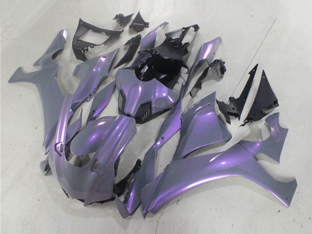 2021-2024 Yamaha YZF R7 Motorcycle Fairings - Chameleon Grey Dazz Pearl Purple UK Manufacturers