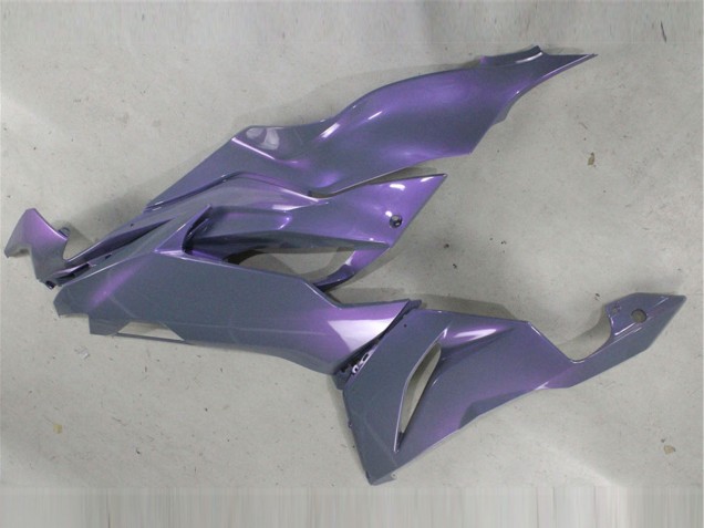 2019-2022 Kawasaki ZX6R Motorcycle Fairings - Chameleon Grey Dazz Pearl Purple UK Manufacturers