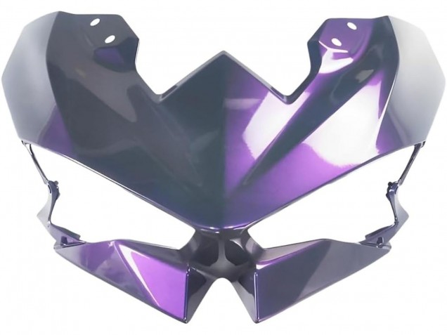 2024-2025 Kawasaki Ninja 500 EX500R Motorcycle Fairings - Chameleon Grey Dazz Pearl Purple UK Manufacturers