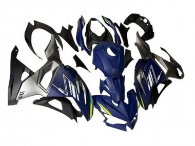 2024-2025 Kawasaki Ninja 500 EX500R Motorcycle Fairings - Blue White Yellow Silver Black UK Manufacturers