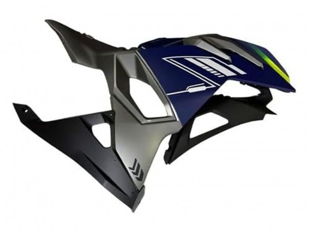 2024-2025 Kawasaki Ninja 500 EX500R Motorcycle Fairings - Blue White Yellow Silver Black UK Manufacturers