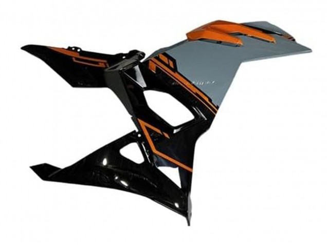 2024-2025 Kawasaki Ninja 500 EX500R Motorcycle Fairings - Nardo Grey Orange Black UK Manufacturers