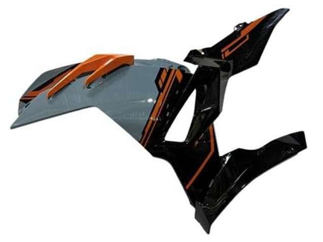 2024-2025 Kawasaki Ninja 500 EX500R Motorcycle Fairings - Nardo Grey Orange Black UK Manufacturers