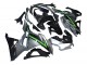 2024-2025 Kawasaki Ninja 500 EX500R Motorcycle Fairings - Grey Green Black UK Manufacturers