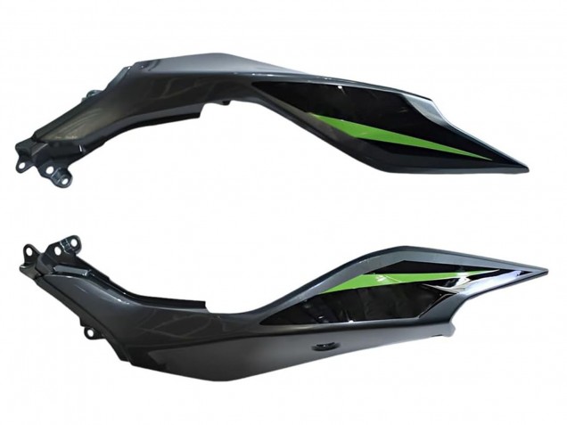 2024-2025 Kawasaki Ninja 500 EX500R Motorcycle Fairings - Grey Green Black UK Manufacturers