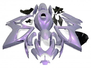 2006-2007 Suzuki GSXR 600 / GSXR 750 Motorcycle Fairings - Chameleon Grey Dazz Pearl Purple UK Manufacturers