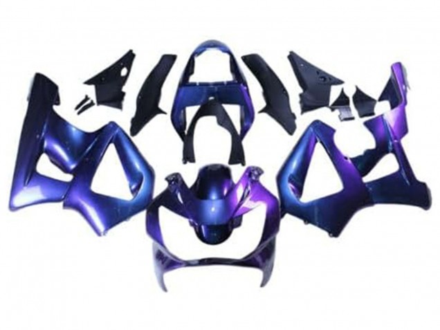 2000-2001 Honda CBR900RR 929 Motorcycle Fairings - Chameleon Blue Purple UK Manufacturers