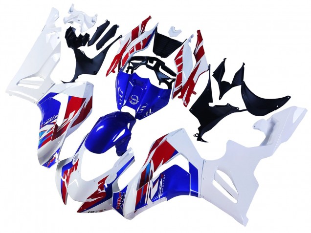 2020-2023 Honda CBR1000RR-R Motorcycle Fairings - White Red Blue UK Manufacturers