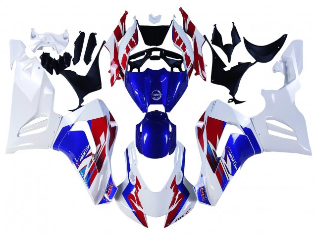 2020-2023 Honda CBR1000RR-R Motorcycle Fairings - White Red Blue UK Manufacturers