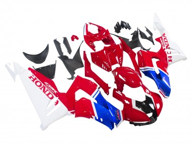 2020-2023 Honda CBR1000RR-R Motorcycle Fairings Kits - White Red Blue HRC UK Manufacturers