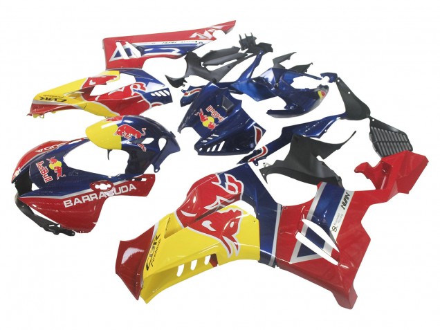 2020-2023 Honda CBR1000RR-R Motorcycle Fairings - Blue Yellow Red Bull UK Manufacturers
