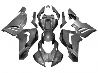 2020-2023 Honda CBR1000RR-R Motorcycle Fairings - Black Carbon Fiber UK Manufacturers