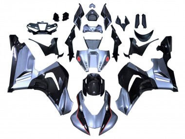 2020-2023 Honda CBR1000RR-R Motorcycle Fairings - Silver Glossy Black UK Manufacturers