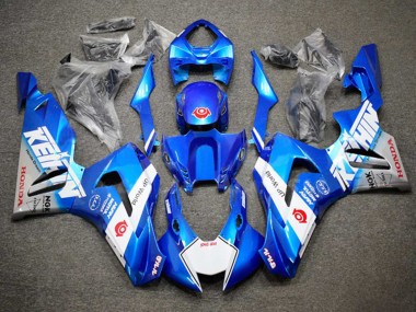 2020-2023 Honda CBR1000RR-R Motorcycle Fairings - Blue White UK Manufacturers