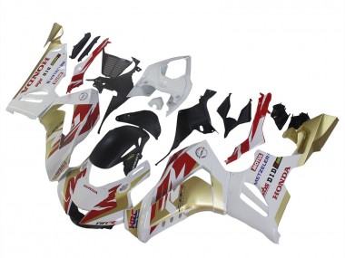 2020-2023 Honda CBR1000RR-R Motorcycle Fairings - White Red Gold Motul HRC UK Manufacturers