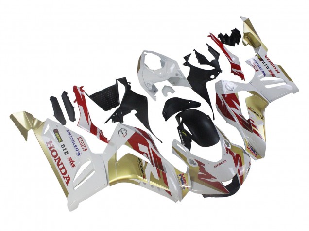 2020-2023 Honda CBR1000RR-R Motorcycle Fairings - White Red Gold Motul HRC UK Manufacturers