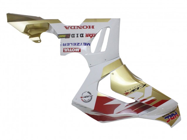 2020-2023 Honda CBR1000RR-R Motorcycle Fairings - White Red Gold Motul HRC UK Manufacturers