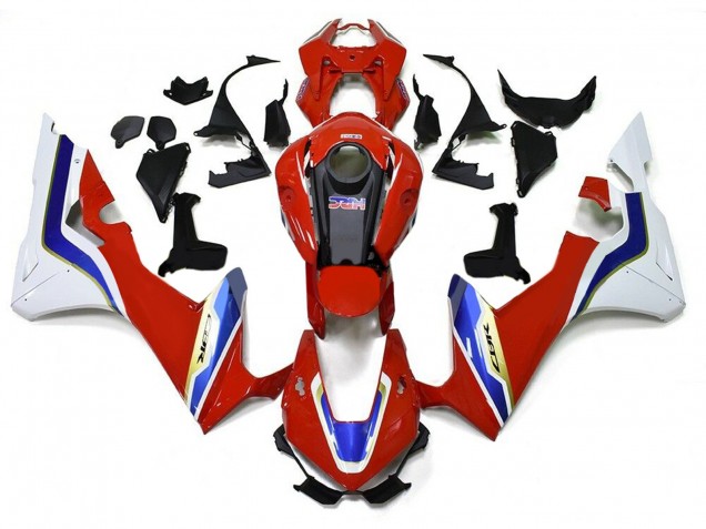 2020-2023 Honda CBR1000RR-R Motorcycle Fairing - White Red Blue HRC UK Manufacturers