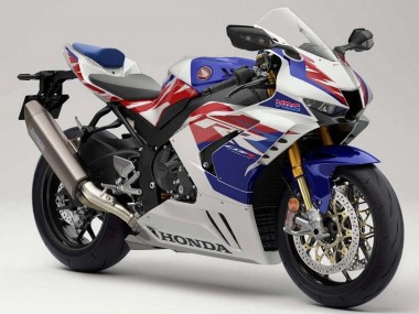 2020-2023 Honda CBR1000RR-R Motorcycle Fairings - White Red Blue HRC UK Manufacturers
