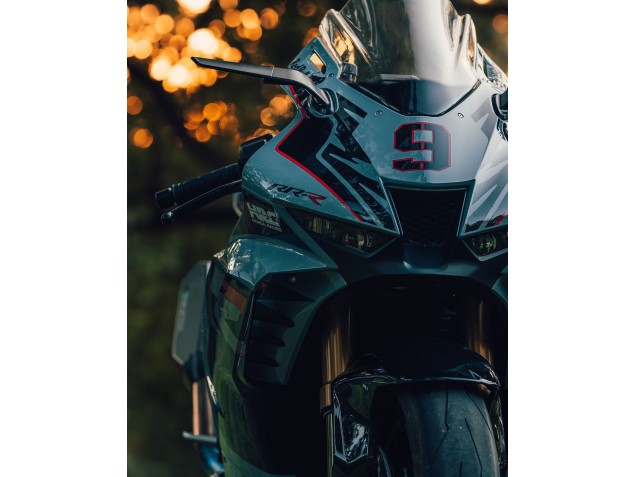 2020-2023 Honda CBR1000RR-R Motorcycle Fairings - Nardo Grey Glossy Black HRC 9 UK Manufacturers