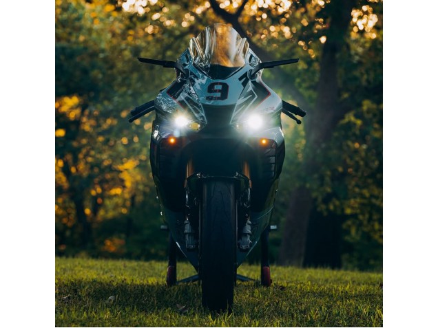 2020-2023 Honda CBR1000RR-R Motorcycle Fairings - Nardo Grey Glossy Black HRC 9 UK Manufacturers