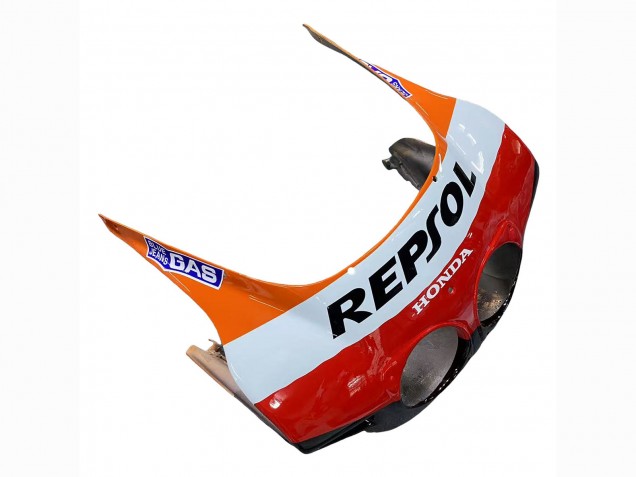 1987-1989 Honda CBR400RR NC23 Motorcycle Fairings - Orange White Red Glossy Black Repsol HRC UK Manufacturers