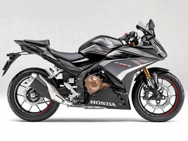 2022 Honda CBR400R Motorcycle Fairings - White Matte Black UK Manufacturers