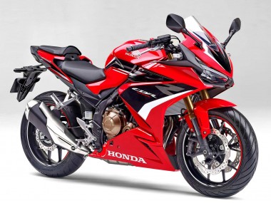 2022 Honda CBR400R Motorcycle Fairings - Red White Glossy Black UK Manufacturers